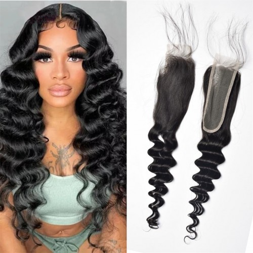 Virgin Human Hair Double Drawn 2x6 Transparent Lace  Closure | Human Hair Wig | Lace Front