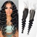 Virgin Human Hair Double Drawn 2x6 Transparent Lace  Closure