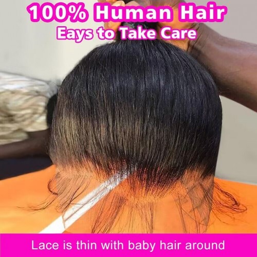High Quality Virgin Human Hair HD Lace 360 Lace Front Wigs For Black Women  | Human Hair Wig | Lace Front