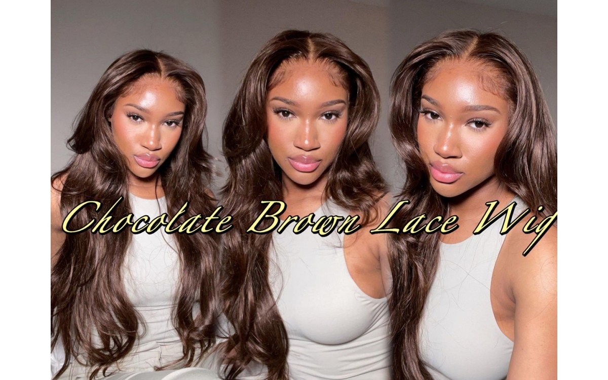New Arrival Chocolate Brown Lace Wig
