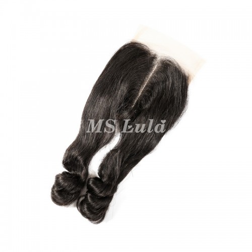 Magic Curly Double Drawn Virgin Human Hair Bundles With 4x4 Lace Closure | Human Hair Wig | Lace Front