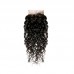 Double Drawn Curly (Pissy B) Virgin Human Hair Bundles With 4x4 Lace Closure