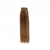 Piano Color #4/27 Double Drawn Virgin Human Hair Straight Bundles With 4x4 Lace Closure