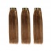 Piano Color #4/27 Double Drawn Virgin Human Hair Straight Bundles With 4x4 Lace Closure