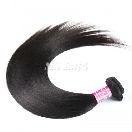 Virgin Hair Straight Bundles With 4x4 Transparent/HD Lace Closure | Human Hair Wig | Lace Front