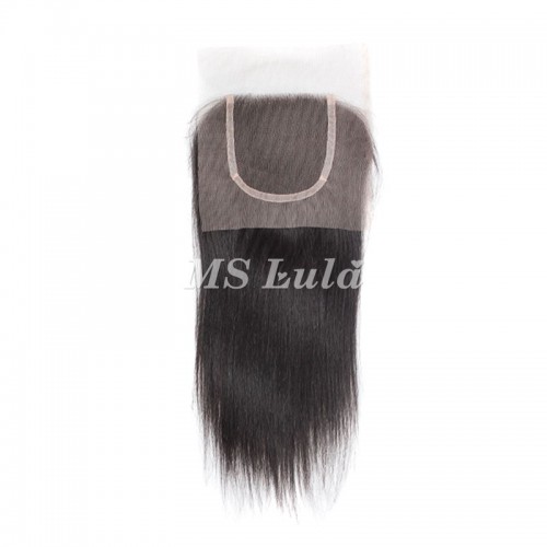 Virgin Hair Straight Bundles With 4x4 Transparent/HD Lace Closure | Human Hair Wig | Lace Front
