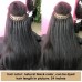 Straight Microlinks I Tip Hair Extensions 100% Virgin Remy Human Hair