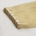 Human Hair #613 Blonde Straight Tape In Extensions（20pcs/set）