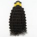 Human Hair I Tip Hair Extensions Deep Wave