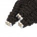 Human Hair Tape In Extensions Deep Wave（20pcs/set）