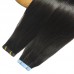 Human Hair Tape In Extensions Straight（20pcs/set）
