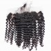 Deep Wave 13x4 Medium Brown Lace Frontal Human Hair 