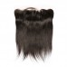 Straight 13x4 Medium Brown Lace Frontal Human Hair