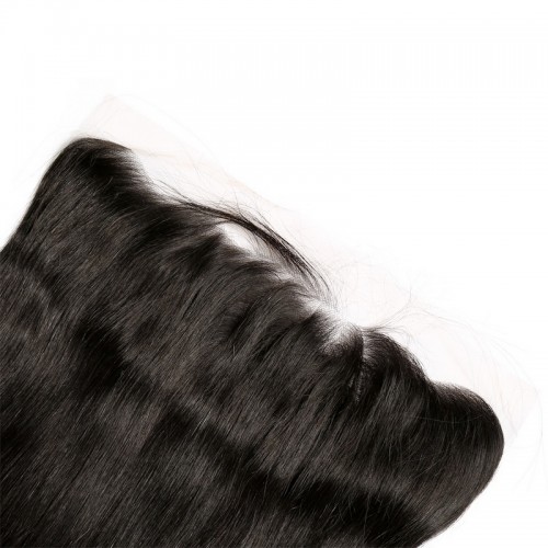 Virgin Human Hair Straight 13x4 13x6 Transparent Lace Frontal | Human Hair Wig | Lace Front