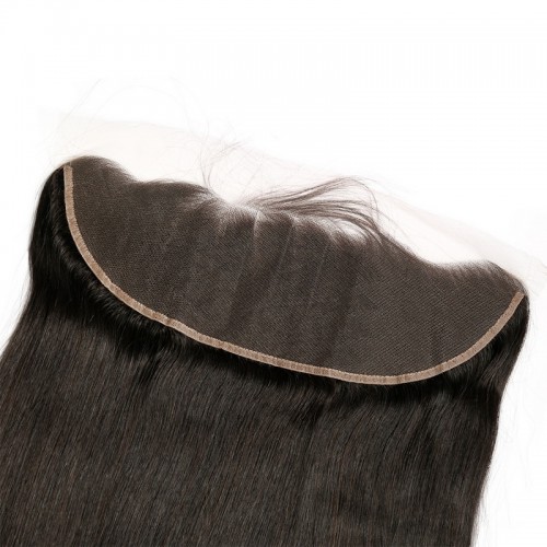 Virgin Human Hair Straight 13x4 13x6 Transparent Lace Frontal | Human Hair Wig | Lace Front