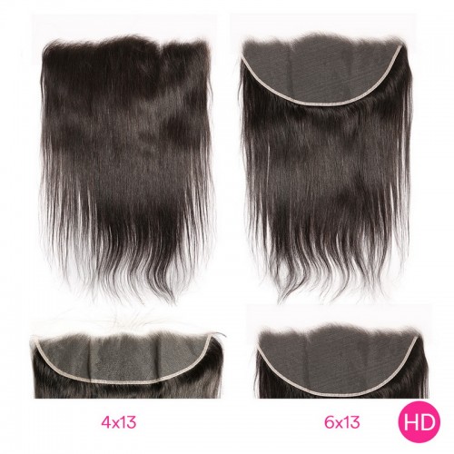 Virgin Human Hair Straight 13x4 13x6 HD Lace Frontal | Human Hair Wig | Lace Front