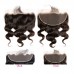 Virgin Human Hair Body Wave 13x4 13x6 Transparent Lace Frontal