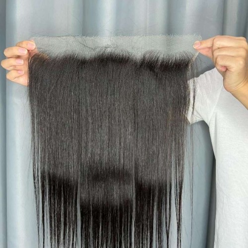Virgin Human Hair Straight 13x4 13x6 HD Lace Frontal | Human Hair Wig | Lace Front