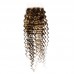 Deep Wave #4/27 Highlight Virgin Human Hair 4x4 13x4 Transparent Lace Closure/Frontal