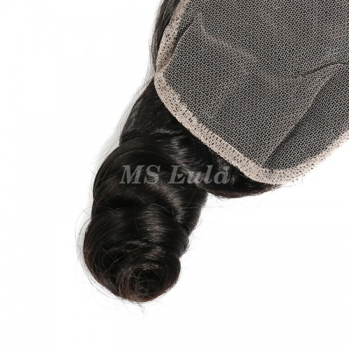 Virgin Hair Loose Wave Bundles With 4x4 Transparent/HD Lace Closure | Human Hair Wig | Lace Front