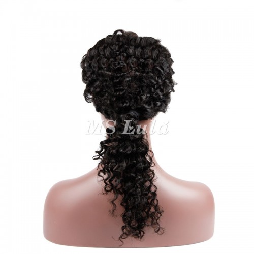 Virgin Hair Deep Wave 360 Lace Frontal Closure 22.5x4x2 With Adjustable Strap | Human Hair Wig | Lace Front