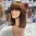 Brazilian Hair Straight Bob Wig With Bang