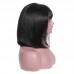 Bob Lace Frontal Wig With Bang Brazilian Hair Straight