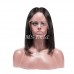 Medium Brown Straight 13x4 Lace Frontal Bob Wig Human Hair
