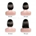 13x4 Transparent Lace Frontal Straight Bob Wig Human Hair