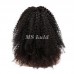 Virgin Human Hair 13x4 Kinky Curly Lace Front Wigs
