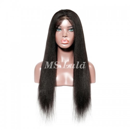 Virgin Human Hair 13x4 Kinky Straight Lace Front Wigs | Human Hair Wig | Lace Front