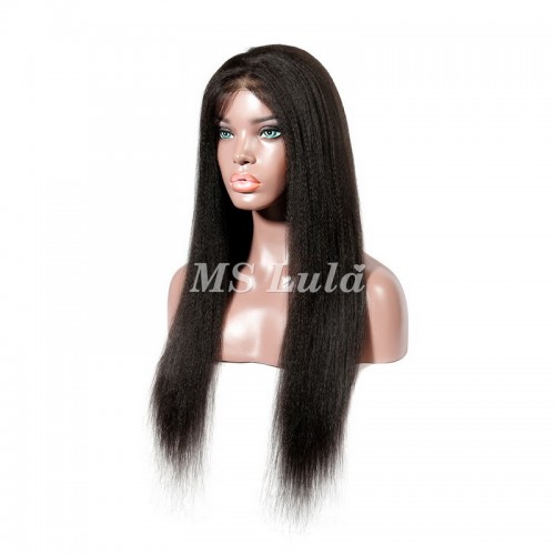 Virgin Human Hair 13x4 Kinky Straight Lace Front Wigs | Human Hair Wig | Lace Front