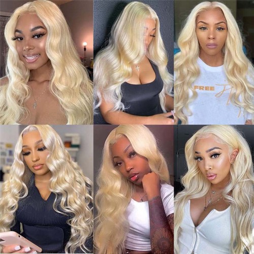#613 Blonde Body Wave 13x4 Lace Front Wigs | Human Hair Wig | Lace Front