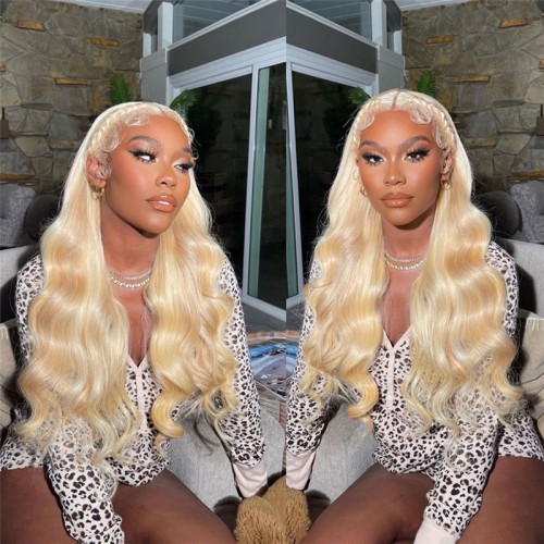 #613 Blonde Body Wave 13x4 Lace Front Wigs | Human Hair Wig | Lace Front