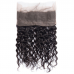 Virgin Hair Water Wave 360 Lace Frontal Closure 22.5x4x2 With Adjustable Strap Medium Brown Lace