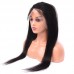 360 Transparent Lace Frontal Closure 22.5x4x2 With Adjustable Strap Virgin Straight Hair