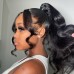 360 Transparent Lace Frontal Closure 22.5x4x2 With Adjustable Strap Virgin Straight Hair