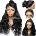 360 Pre-plucked 180 Density Lace Front Wig With Baby Hair All Around Body Wave
