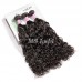 Virgin Water Wave Hair Bundles With 1 Lace Closure