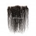 Virgin Kinky Curly Hair Bundles With 13x4 Transparent/HD Lace Frontal Closure