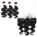 Virgin Body Wave Hair Bundles With 13x4 Transparent/HD Lace Frontal Closure