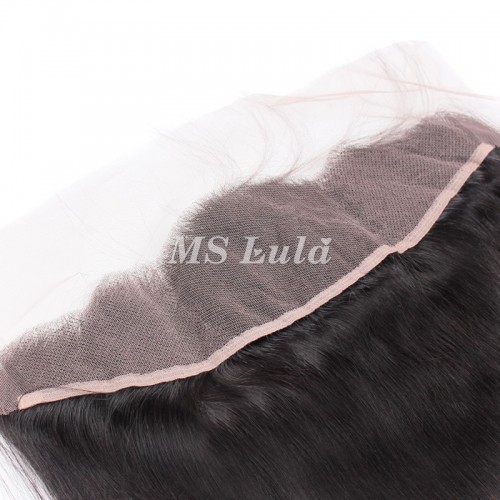 Virgin Straight Hair Bundles With 13x4 Transparent/HD Lace Frontal | Human Hair Wig | Lace Front