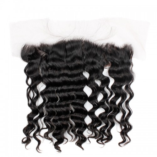 Natural Wave 13x4 Transparent Lace Frontal | Human Hair Wig | Lace Front