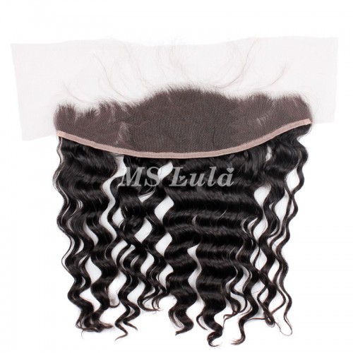 Natural Wave 13x4 Transparent Lace Frontal | Human Hair Wig | Lace Front