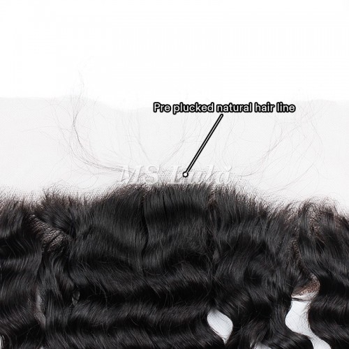 Natural Wave 13x4 Transparent Lace Frontal | Human Hair Wig | Lace Front