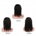 Human Hair 13x4 Deep Wave Lace Front Wigs Non Remy