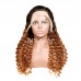 #1B/30 Color 13x4 Deep Wave Lace Front Wigs