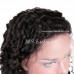 Virgin Human Hair 13x4 Deep Wave Lace Front Wigs 180% Density