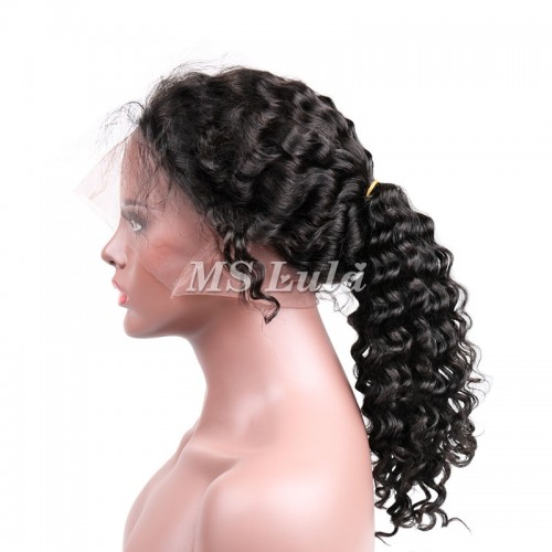 Deep Wave 360 Lace Front Wig 180 Density | Human Hair Wig | Lace Front