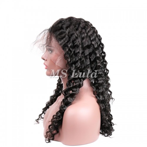 Deep Wave 360 Lace Front Wig 180 Density | Human Hair Wig | Lace Front